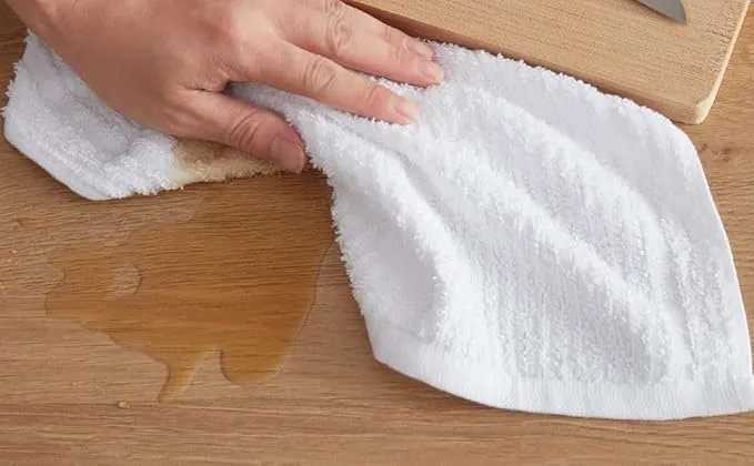 Textila Dish Cloth Towels - 12x12 Inches, White, Highly Absorbent, Multi-Purpose Kitchen and Bar Mop Towels for Cleaning, Drying, and Everyday Use - Pack of 10 - 48 Pack in Case ( 480 Pieces in Case) - Image 4