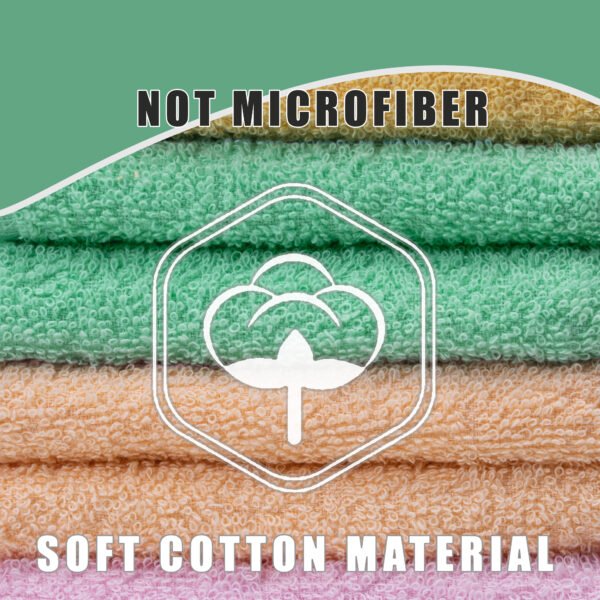 8 Cotton Wash Cloths